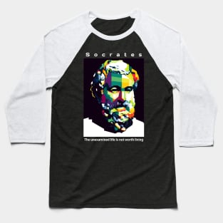 Socrates POPART Baseball T-Shirt